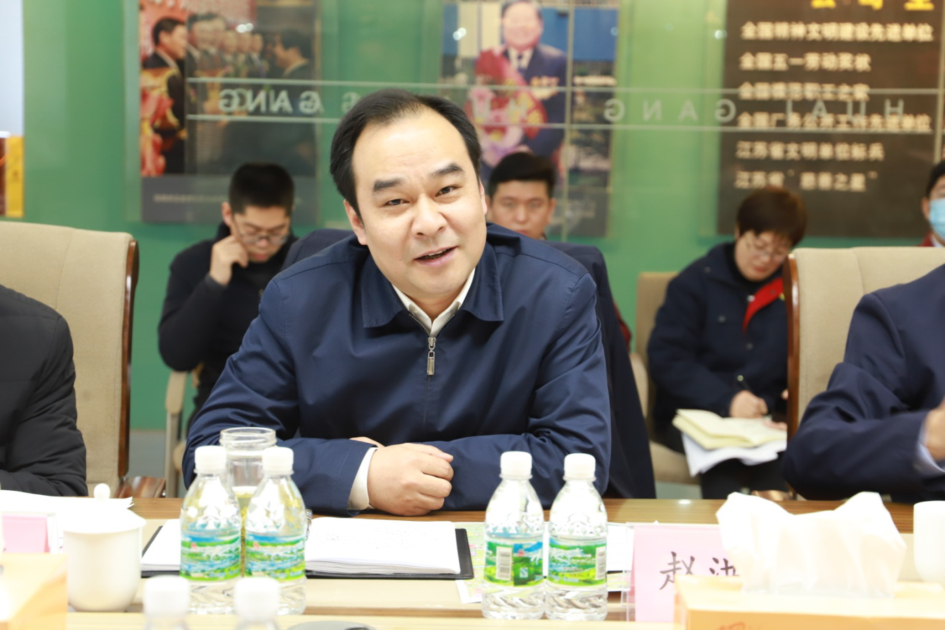 市長(zhǎng)陳之常來淮鋼召開淮鋼特鋼“十四五” 規(guī)劃調(diào)研座談會(huì)