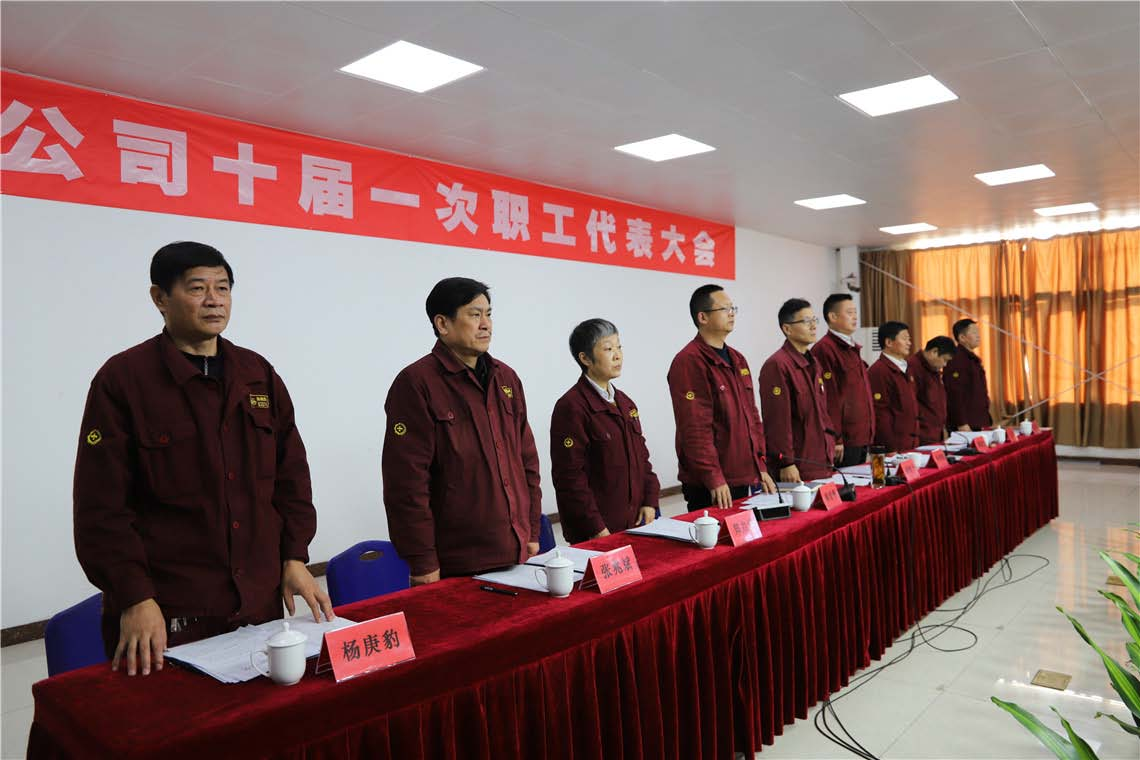 公司召開(kāi)十屆一次職代會(huì)暨會(huì)員代表大會(huì)