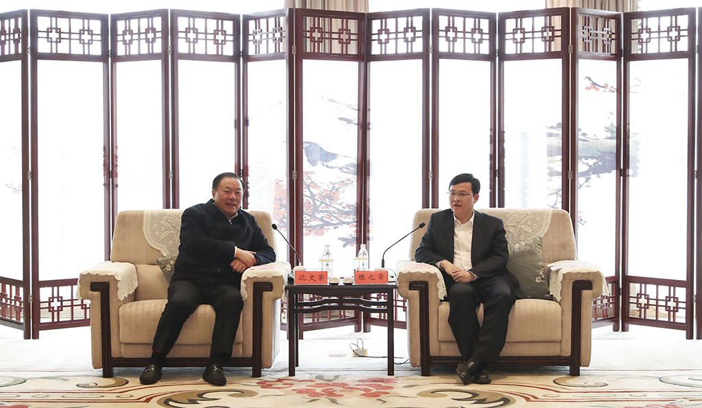 集團董事局主席沈文榮來淮鋼調(diào)研指導